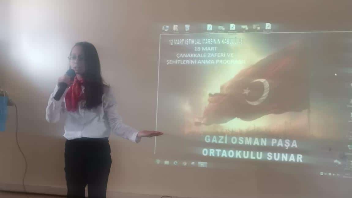 12 Mart İstiklal Marşının Kabulü ve 18 Mart Çanakkale Zaferini okulumuzda coşkuya kutladık